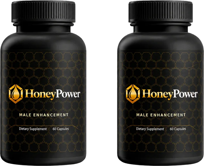 Honey Power Supplement Bottles